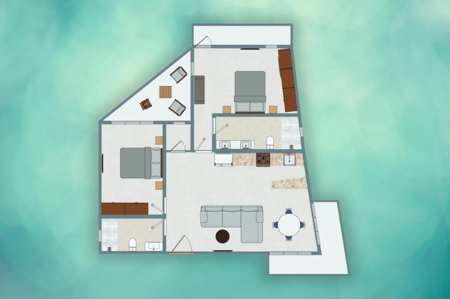 Daire Casa Estela Cabo San Lucas Meksika